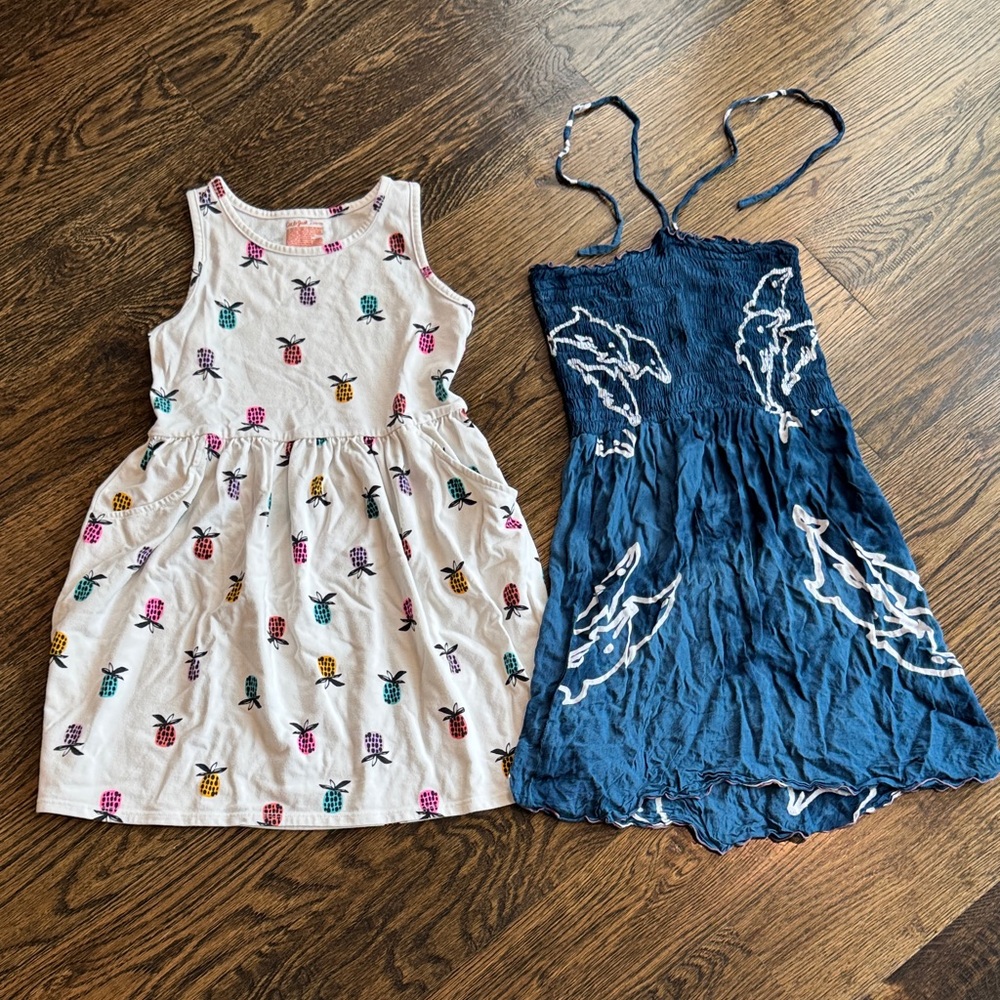 Swimsuit Cover-Ups -Pineapples and Dolphins
